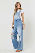 Load image into Gallery viewer, Overall Denim jumpsuit
