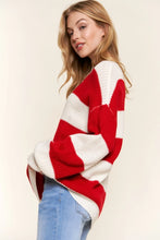 Load image into Gallery viewer, Irregular Stripe Sweater Top
