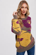 Load image into Gallery viewer, Boucle Floral Pullover
