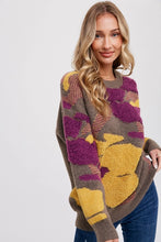 Load image into Gallery viewer, Boucle Floral Pullover
