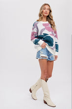 Load image into Gallery viewer, Boucle Floral Pullover
