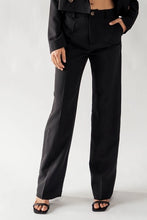 Load image into Gallery viewer, Elegant Solid Straight Leg Trouser Pants- 3 colors
