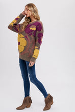 Load image into Gallery viewer, Boucle Floral Pullover
