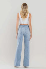 Load image into Gallery viewer, 90&#39;s Vintage Super High Rise Stretch Flare Jeans
