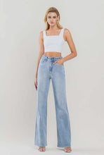 Load image into Gallery viewer, 90&#39;s Vintage Super High Rise Stretch Flare Jeans
