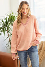 Load image into Gallery viewer, Solid Waffle Knit Top-AVAILABLE IN TWO COLORS
